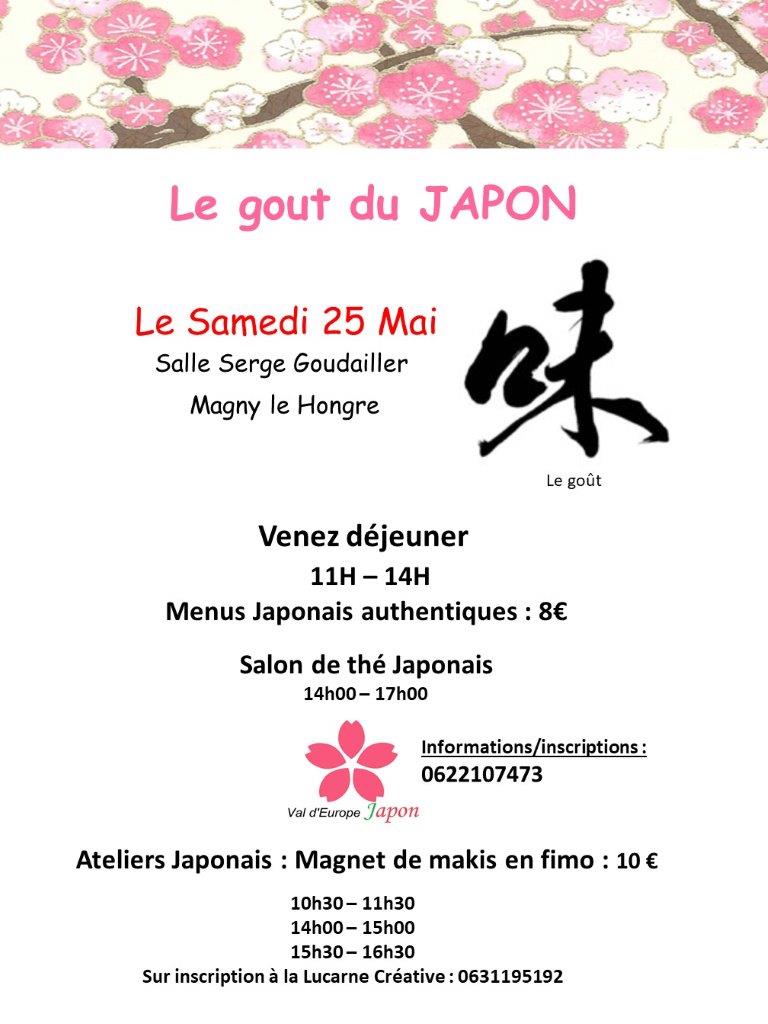 Le gout du japon affiche