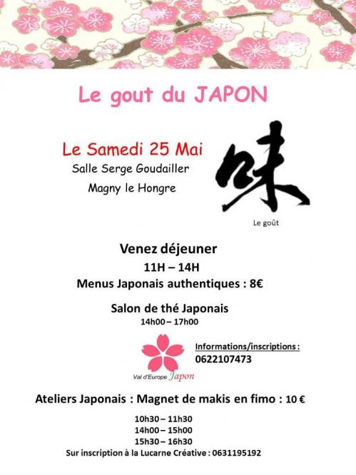 Le gout du japon affiche 1